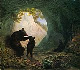 Bear and Cubs by William Holbrook Beard